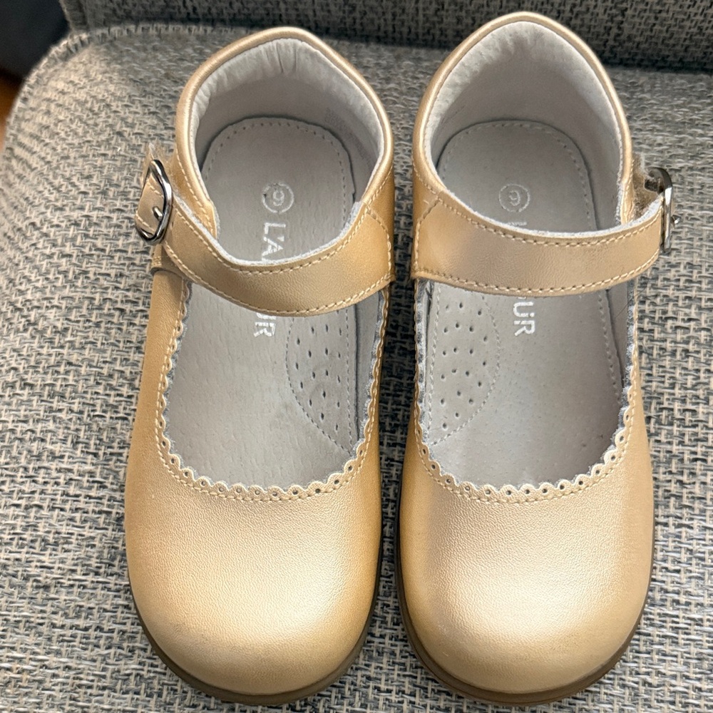 Kids Champagne Gold L’Amour shoes